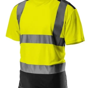 Ostatnie sztuki T-shirt ostrzegawczy żółty rozmiar XXL 81-730 NEO